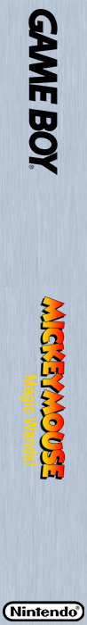 Mickey Mouse : Magic Wands — box-2D-side (DE)