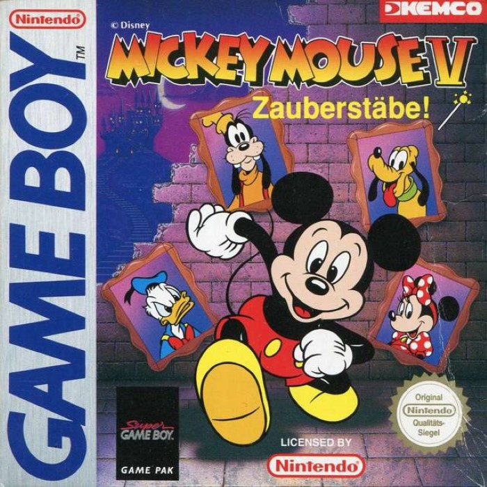 Mickey Mouse : Magic Wands — box-2D (DE)