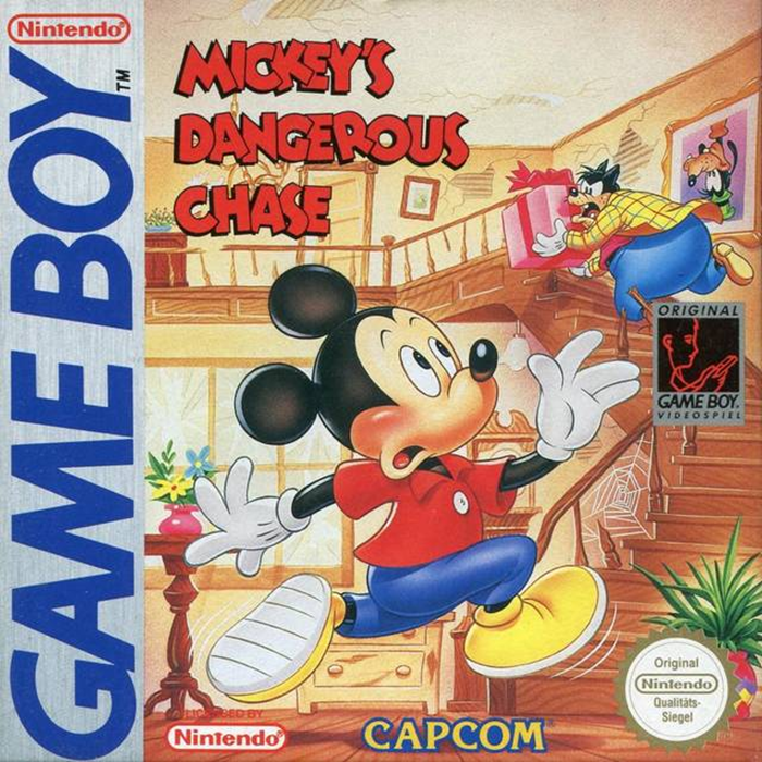 Mickey's Dangerous Chase — box-2D (DE)