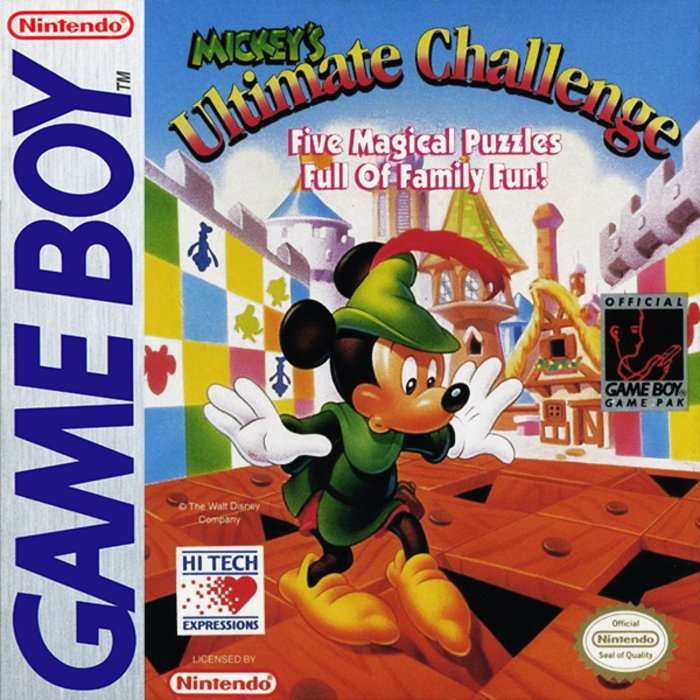 Mickey's Ultimate Challenge box art