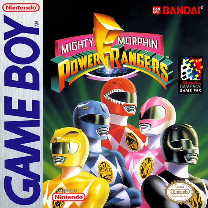 Mighty Morphin Power Rangers box art