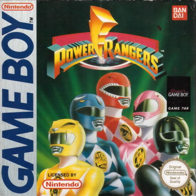 Mighty Morphin Power Rangers — box-2D (EU)