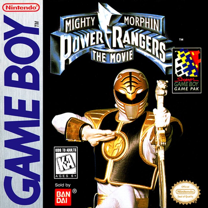 Mighty Morphin Power Rangers : The Movie box art