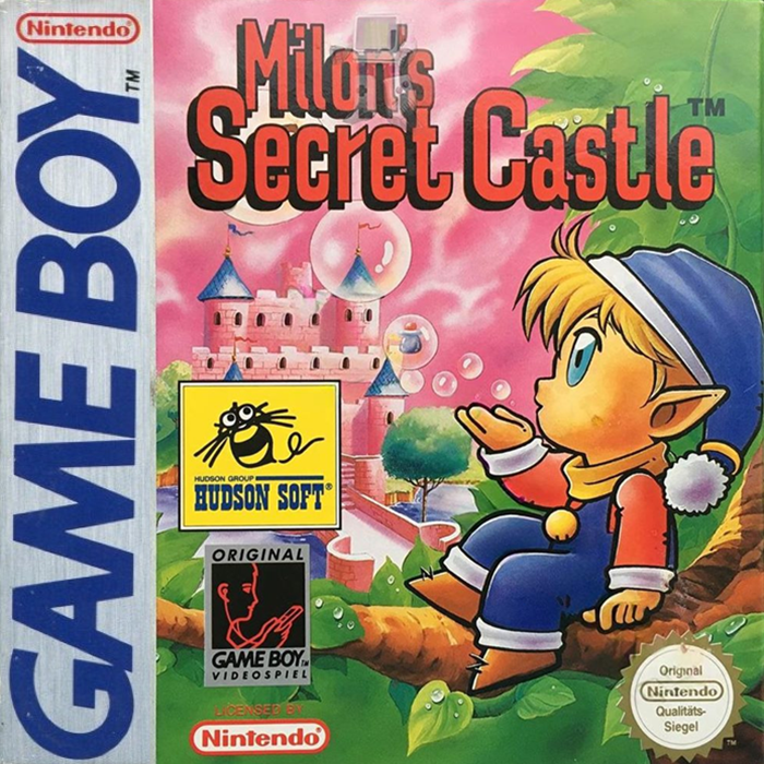 Milon's Secret Castle — box-2D (DE)