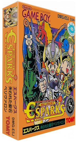 Miracle Adventure Of Esparks - Ushinawareta Seiseki Perivron — box-3D (JP)