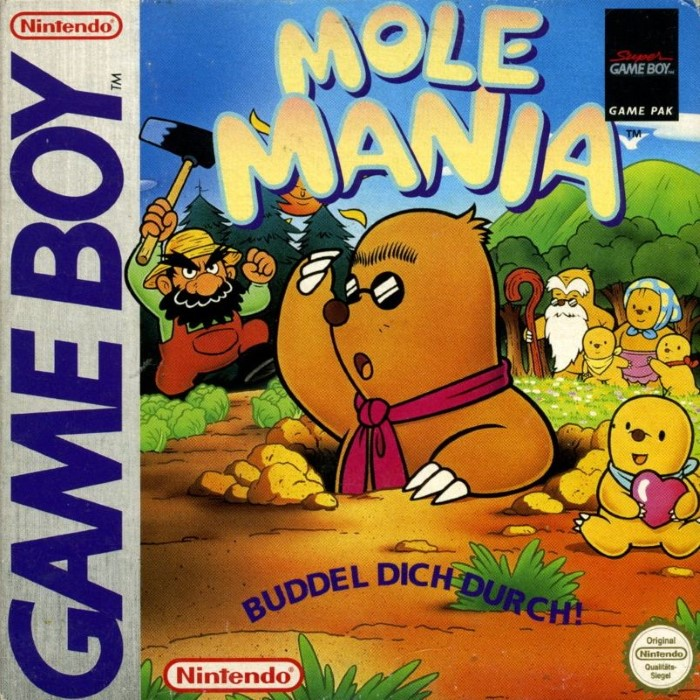 Mole Mania — box-2D (DE)