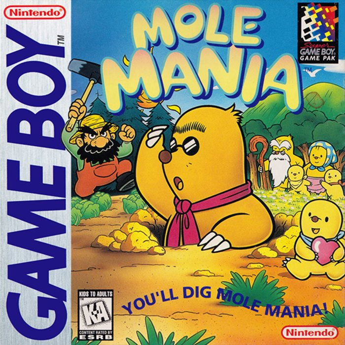 Mole Mania box art