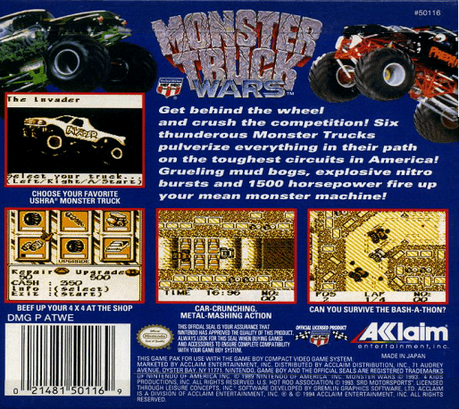 Monster Truck Wars — box-2D-back (US)