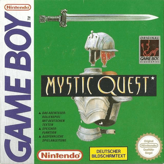 Mystic Quest — box-2D (DE)