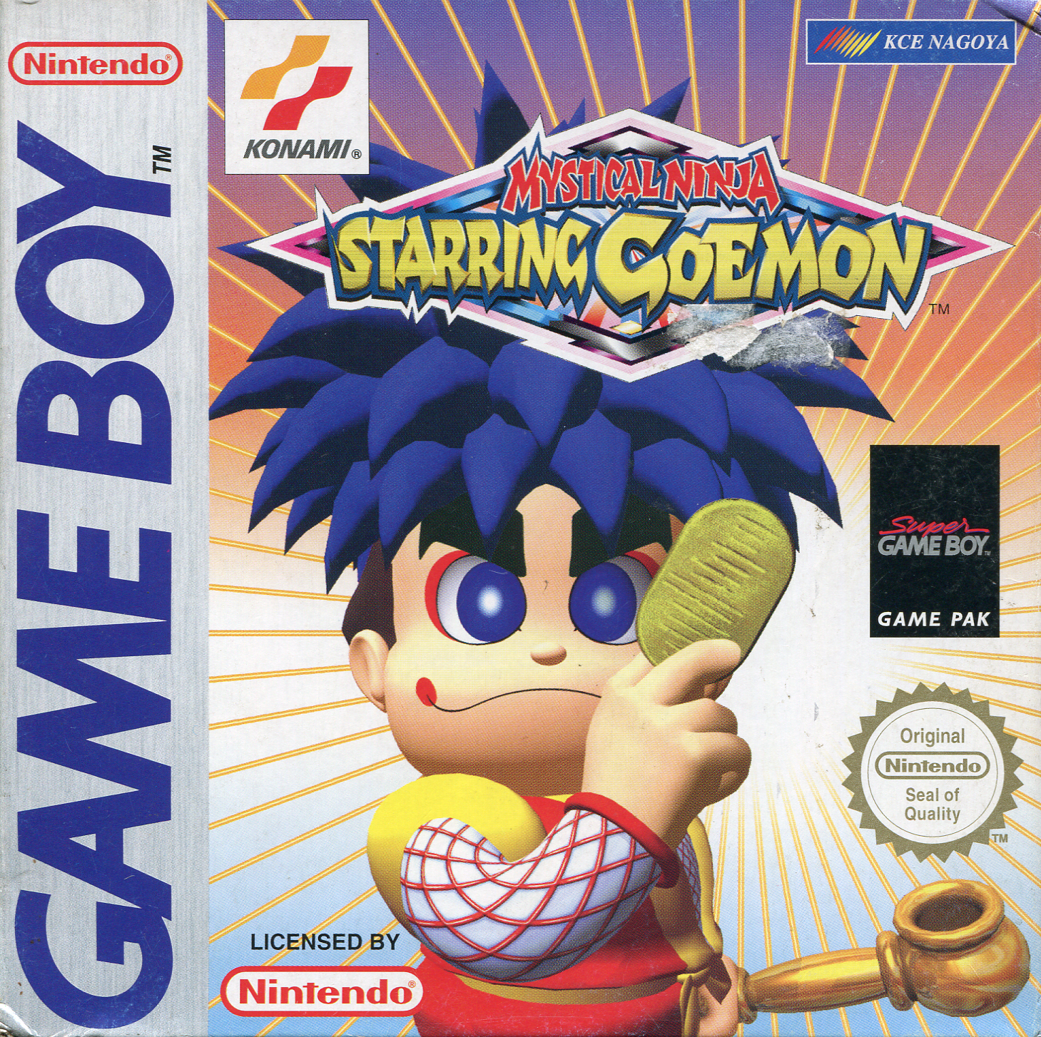 Mystical Ninja Starring Goemon — box-2D (EU)