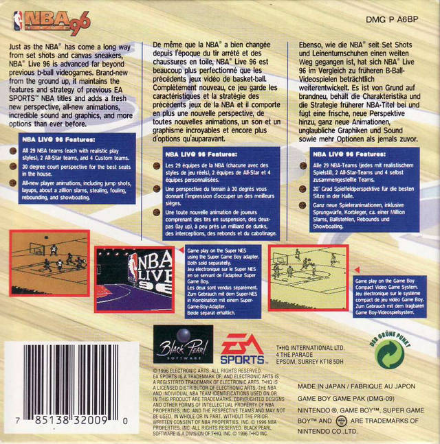 Nba Live 96 — box-2D-back (EU)