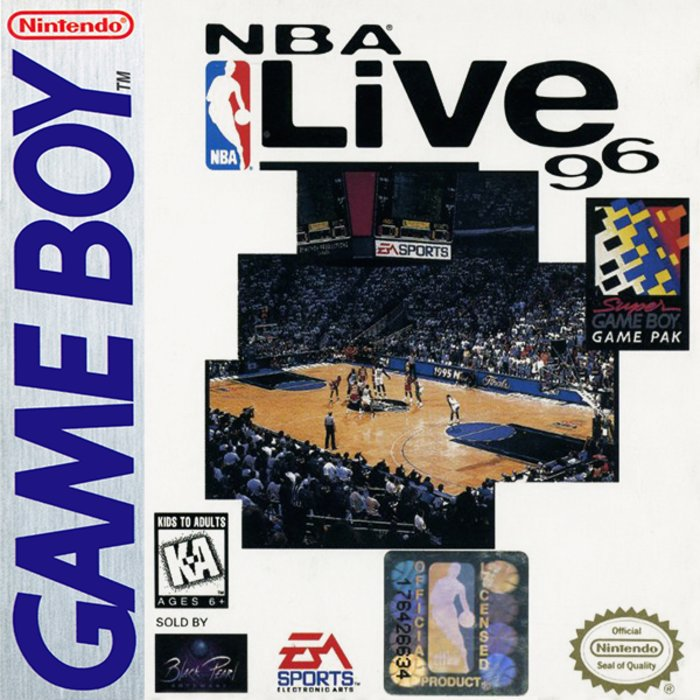 Nba Live 96 box art