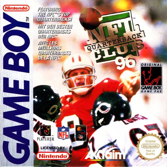 NFL Quarterback Club '96 — box-2D (EU)