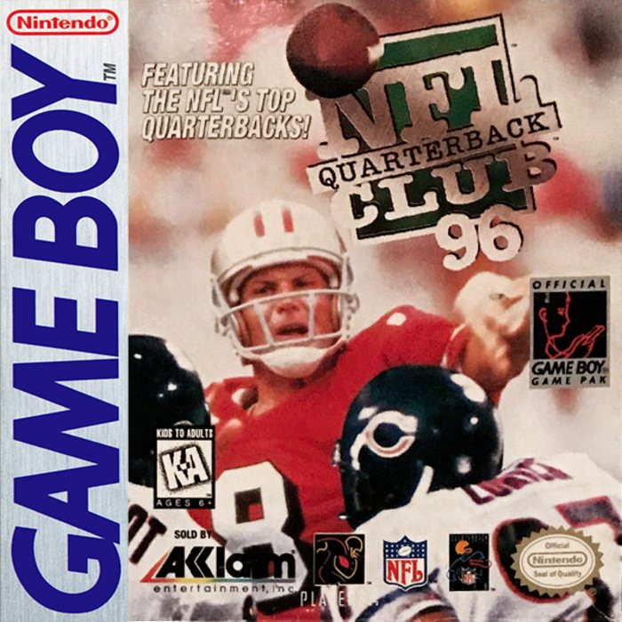 NFL Quarterback Club '96 box art