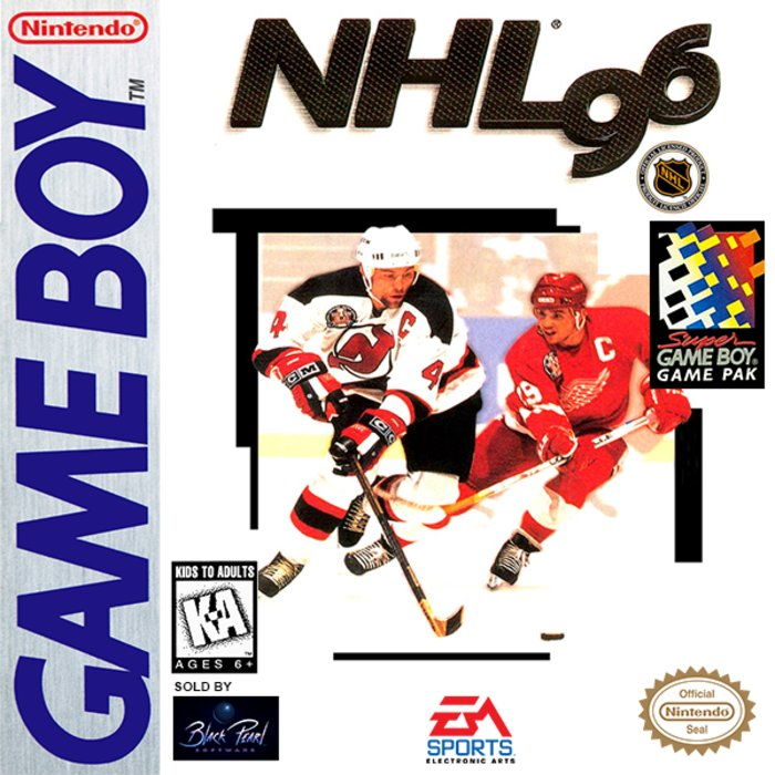 Nhl '96 box art