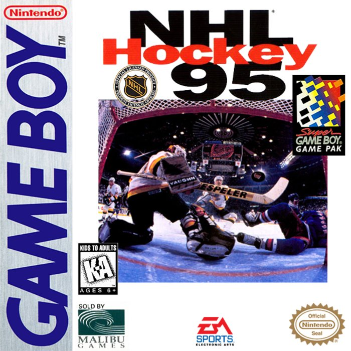 NHL Hockey '95 box art