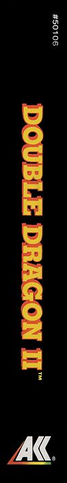 Double Dragon 2 — box-2D-side (EU)