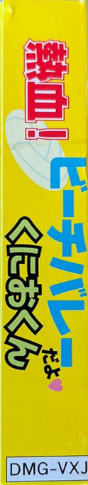 Nekketsu! Beach Volley Da Yo Kunio-kun — box-2D-side (JP)