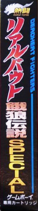 Nettou Real Bout Garou Densetsu Special — box-2D-side (JP)
