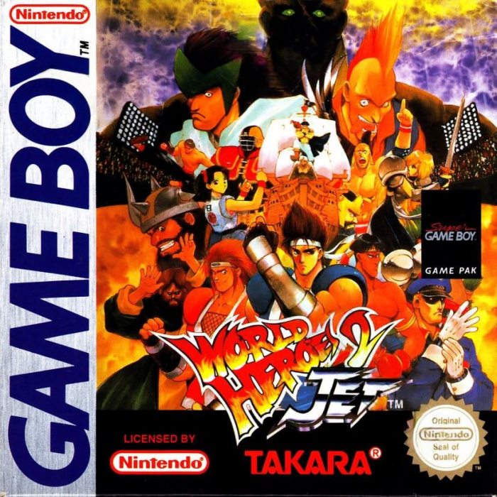 World Heroes 2 Jet — box-2D (EU)