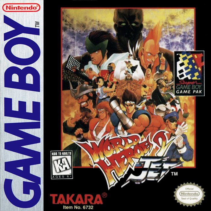 World Heroes 2 Jet box art
