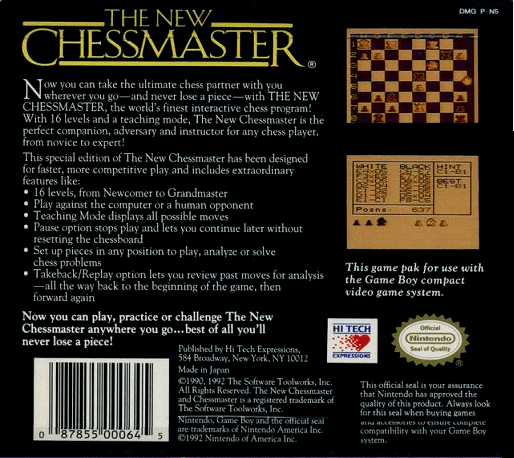 The New Chessmaster — box-2D-back (US)