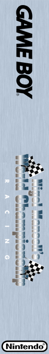 Nigel Mansell's World Championship — box-2D-side (EU)