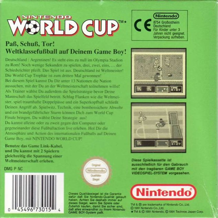 Nintendo World Cup — box-2D-back (DE)