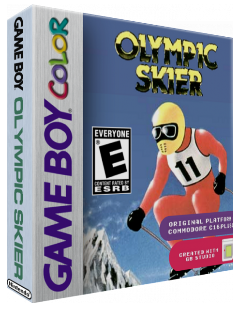 Olympic Skier — box-3D (WOR)