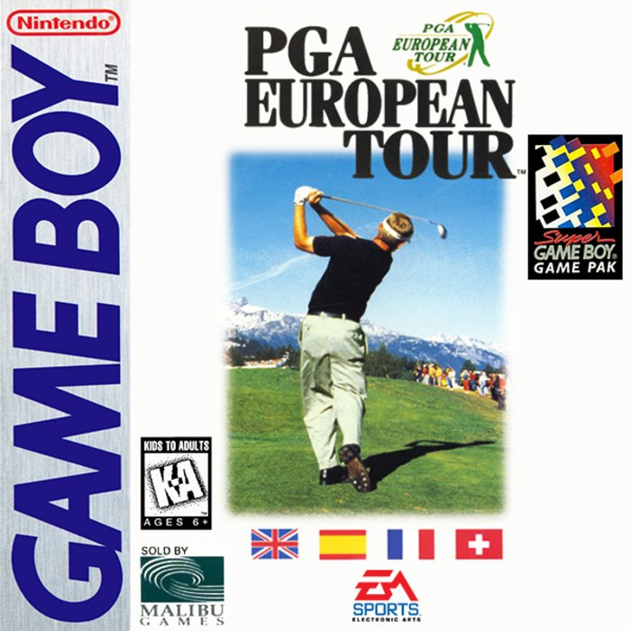 Pga European Tour box art