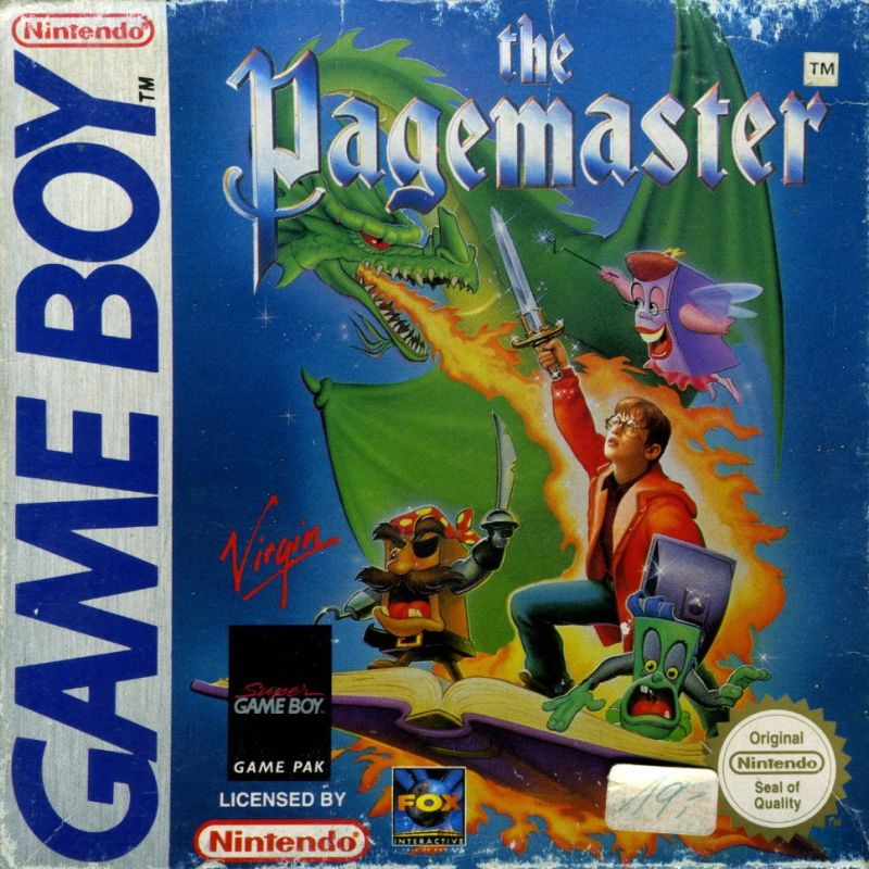 Pagemaster, The — box-2D (EU)