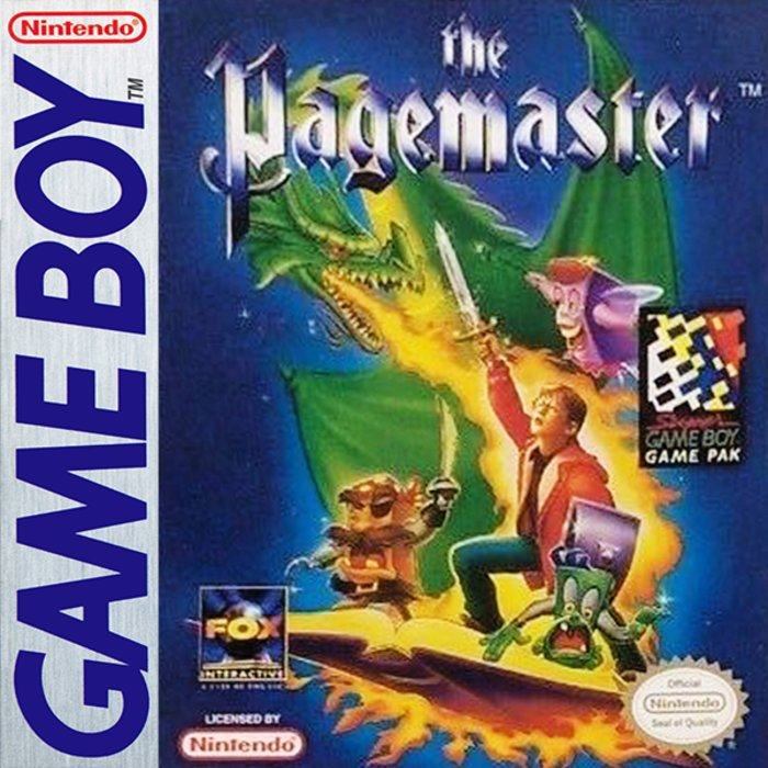 Pagemaster, The box art
