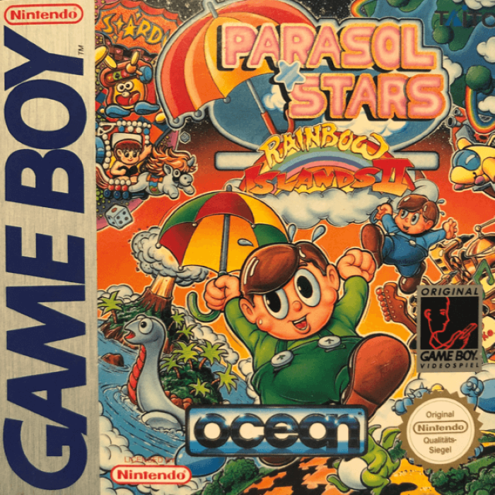 Parasol Stars - Rainbow Islands 2 — box-2D (DE)