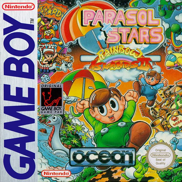 Parasol Stars - Rainbow Islands 2 box art