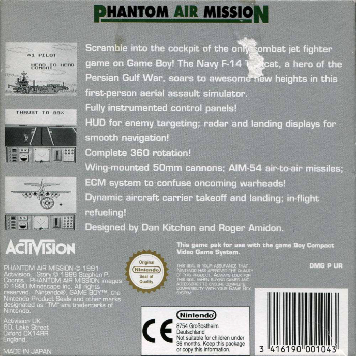 Phantom Air Mission — box-2D-back (EU)