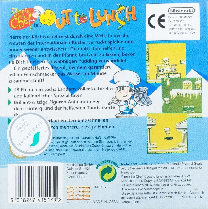 Out To Lunch — box-2D-back (DE)