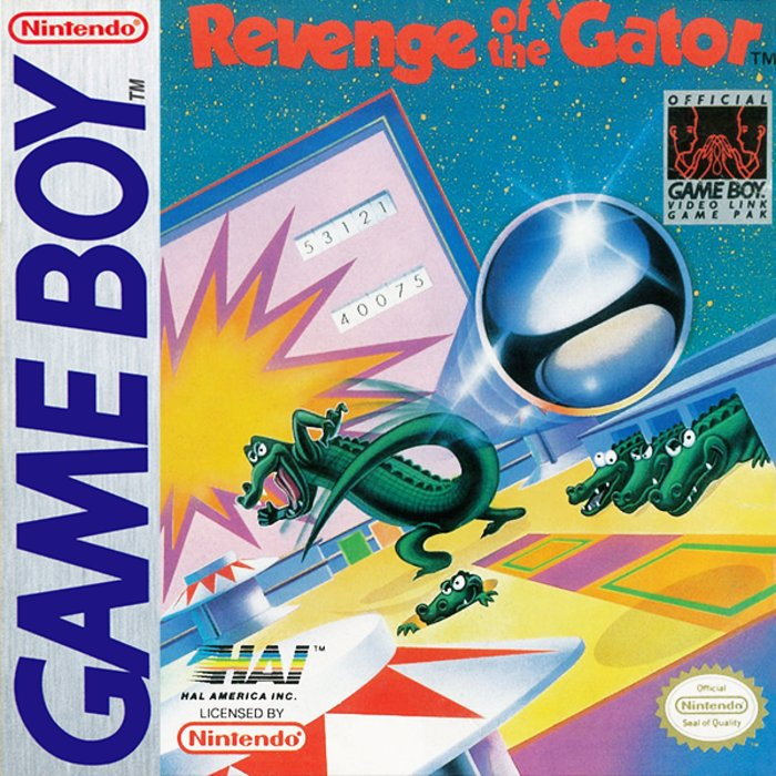 Pinball : Revenge of the 'Gator box art