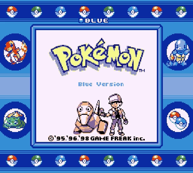 Pokemon - Blue Version — sstitle (WOR)