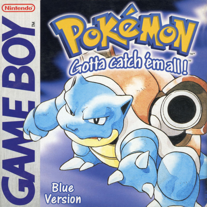Pokemon - Blue Version box art