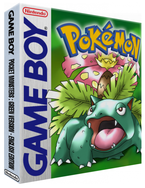Pocket Monsters - Green Version - English Edition — box-3D (WOR)
