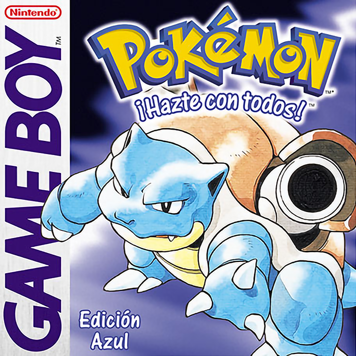 Pokémon - Blue Version — box-2D (SP)