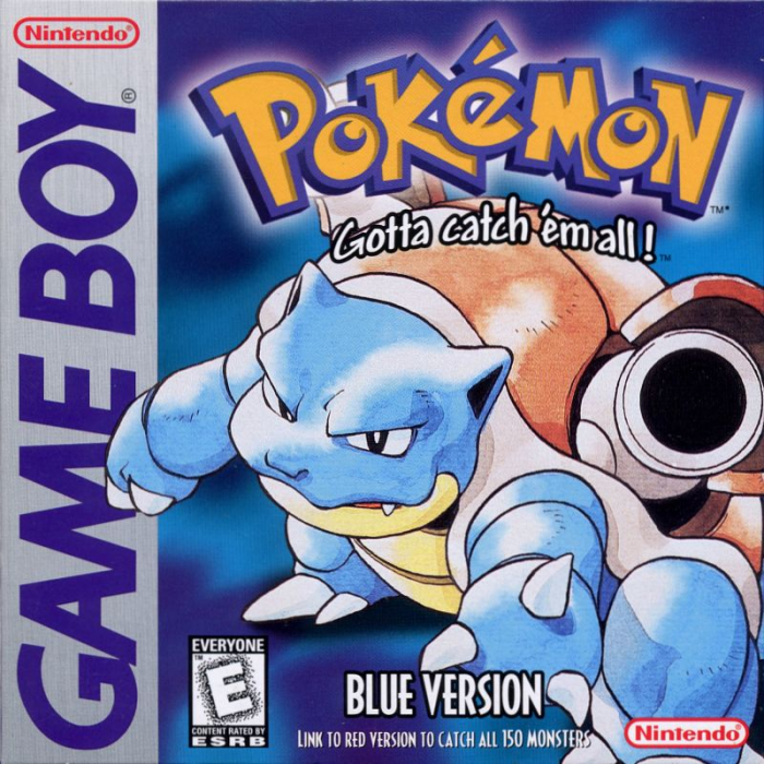 Pokémon - Blue Version box art