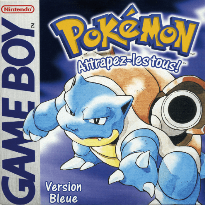 Pokémon - Blue Version — box-2D (FR)