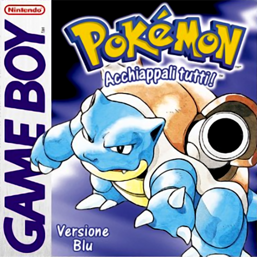 Pokémon - Blue Version — box-2D (IT)
