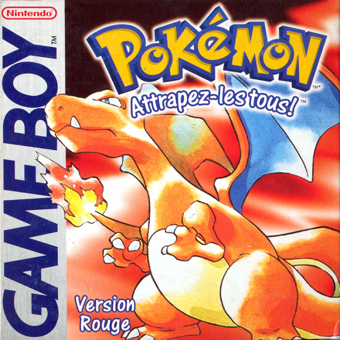 Pokémon - Red Version — box-2D (FR)