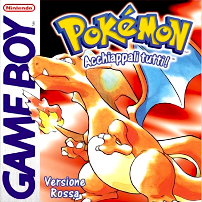 Pokémon - Red Version — box-2D (IT)