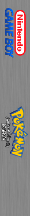 Pokémon - Red Version — box-2D-side (DE)