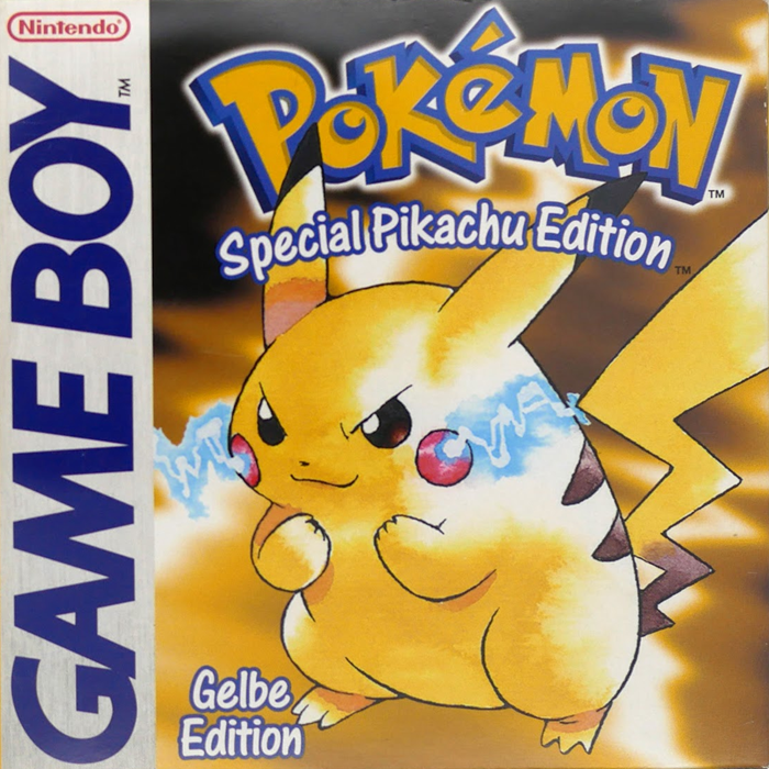 Pokémon - Yellow Version Special Pikachu Edition — box-2D (DE)