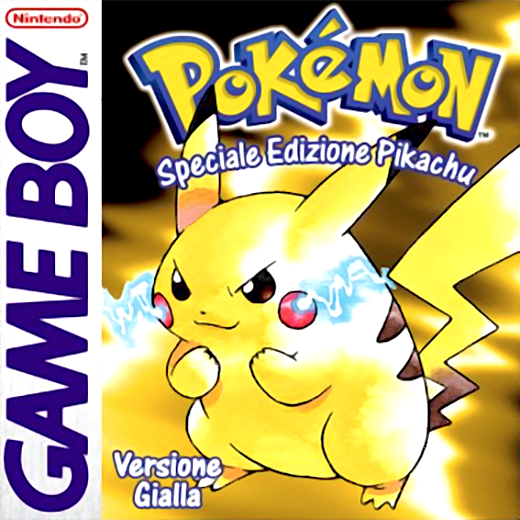 Pokémon - Yellow Version Special Pikachu Edition — box-2D (IT)