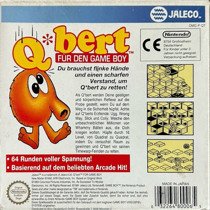 Q-bert — box-2D-back (DE)